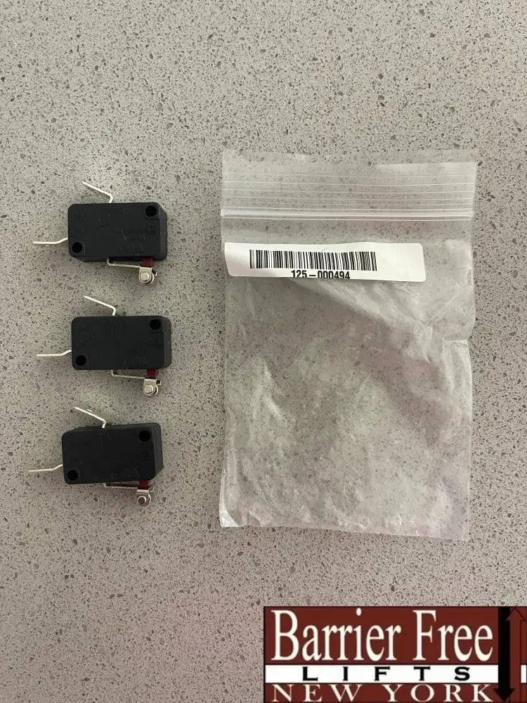 Acorn & Brooks Stairlift 180/130 V3 NC Microswitch 30L W/ Roller (pack of 6) *Free Shipping* Parts