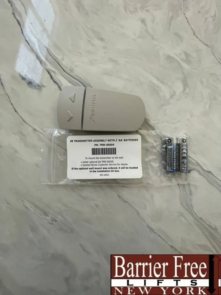 Bruno Elite Wireless Remote Call/Send (one - transmitter assembly w/2 ’AA’ batteries inc) Parts