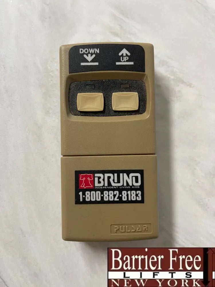 Bruno Old Style Remote Call / Send (Slim Style Gently Used) Stairlift