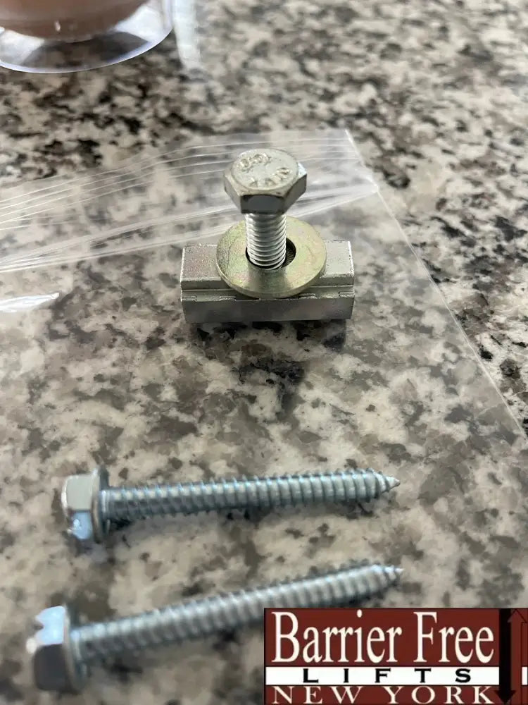 Bruno Stairlift Brackets + Hardware Set (each) Stairlift