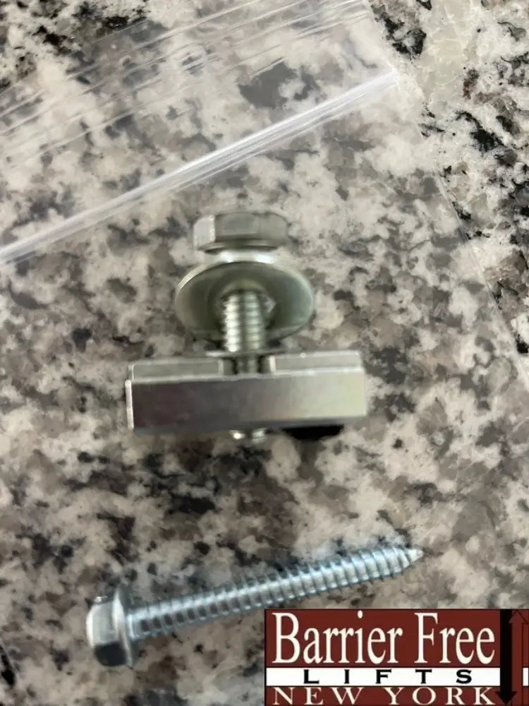 Bruno Stairlift Brackets + Hardware Set (each) Stairlift