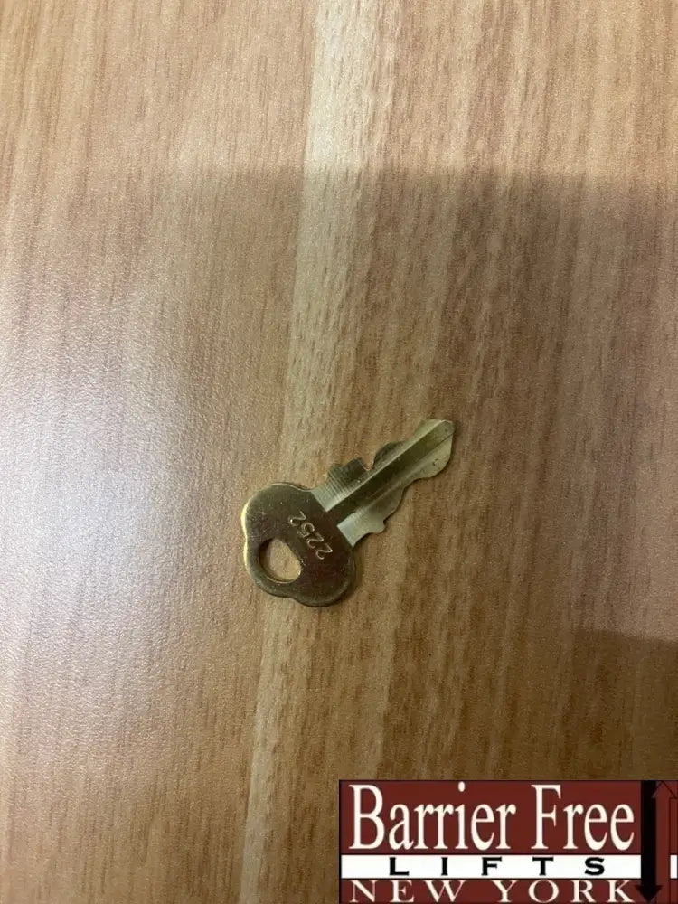 Bruno VPL #2252 Key (each) Parts