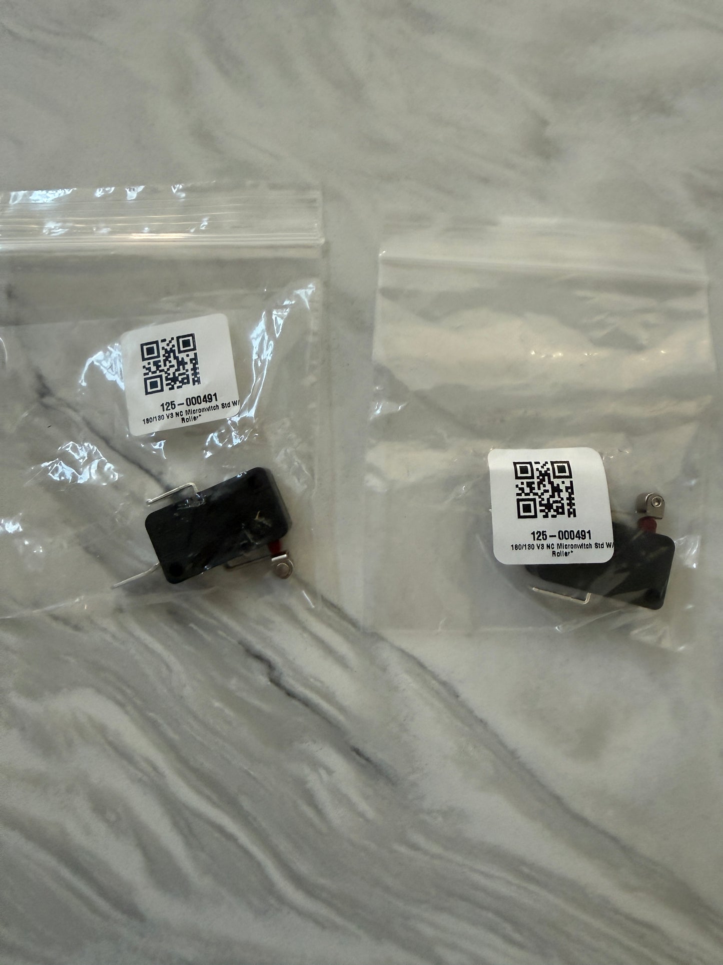 Acorn Stairlift Standard Microswitch with Roller part number 125-000491 Includes (pack of 2) *Free Shipping*