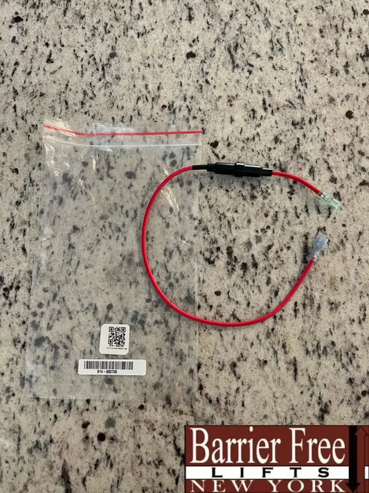 Acorn Stairlift Inline Fused Battery Lead (Red) Parts