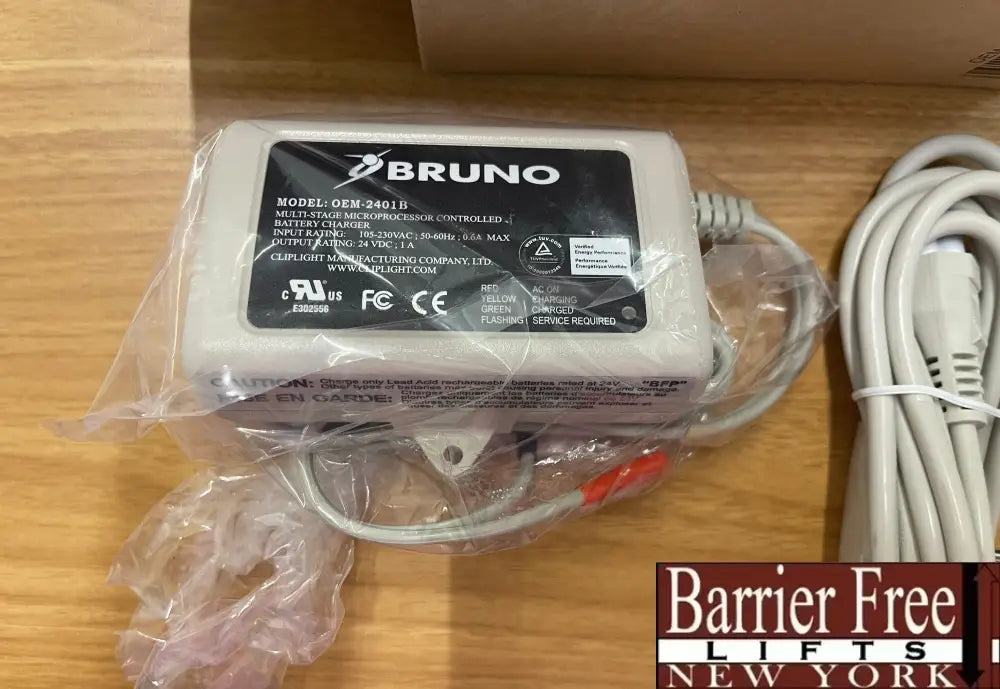 Bruno Elan Stairlift Charger w/Removable Plug Parts