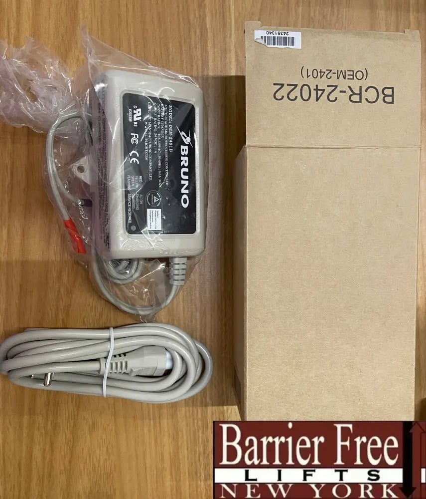 Bruno Elan Stairlift Charger w/Removable Plug Parts
