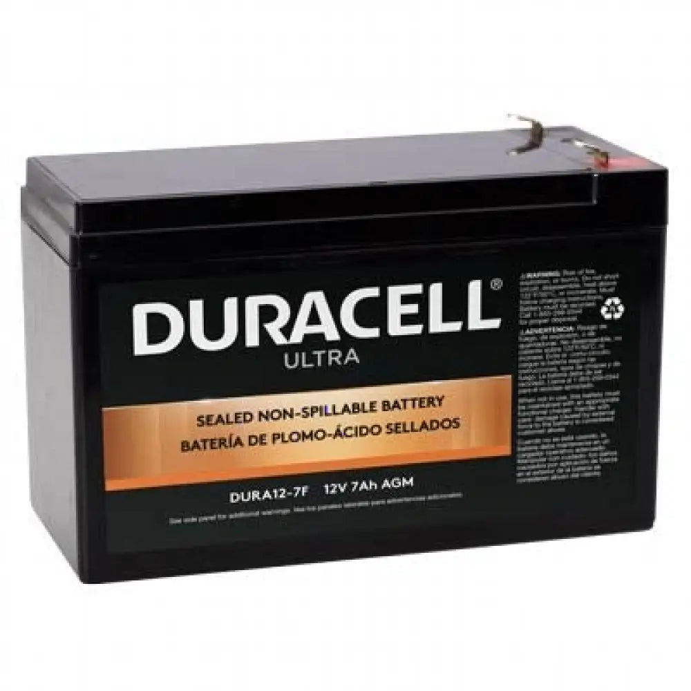 Sla12-7F Duracell Ultra 12V 7Ah Agm Sla Battery With F1 Terminals